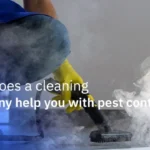 How does a cleaning company help you with pest control?