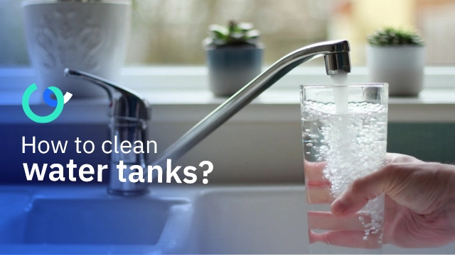 How to clean water tanks?