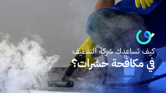 كيف تساعدك شركة التنظيف في مكافحة حشرات؟